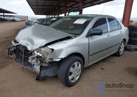 2004 Toyota Corolla Ce from USA, damaged, VIN JTDBR32E942030553